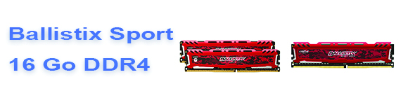 Ballistix Sport DDR4
